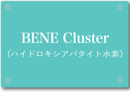 BENE Cluster（ハイドロキシアパタイト水素）